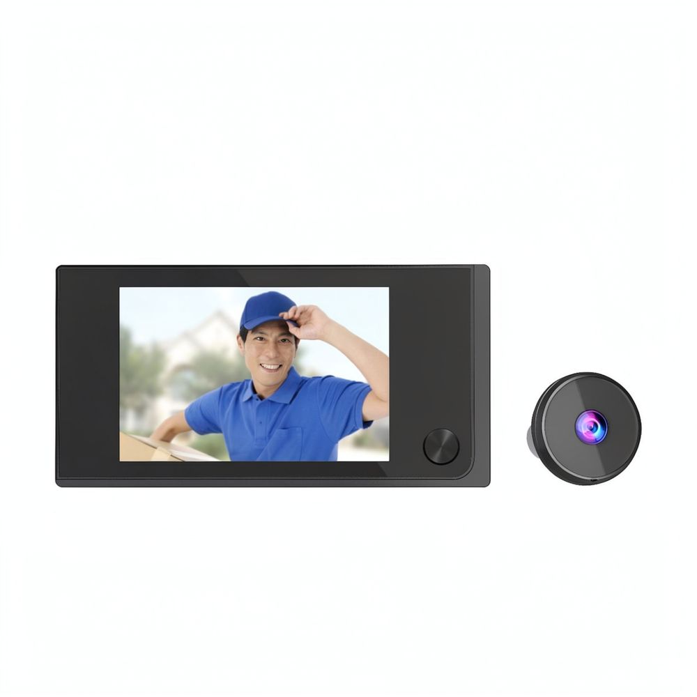 Home Security Front Door Camera - 3,5-Zoll-LCD-Digital-Türspion-Sicherheitskamera-Monitor-System für Nooberone Home Entry Überwachungsgeräte