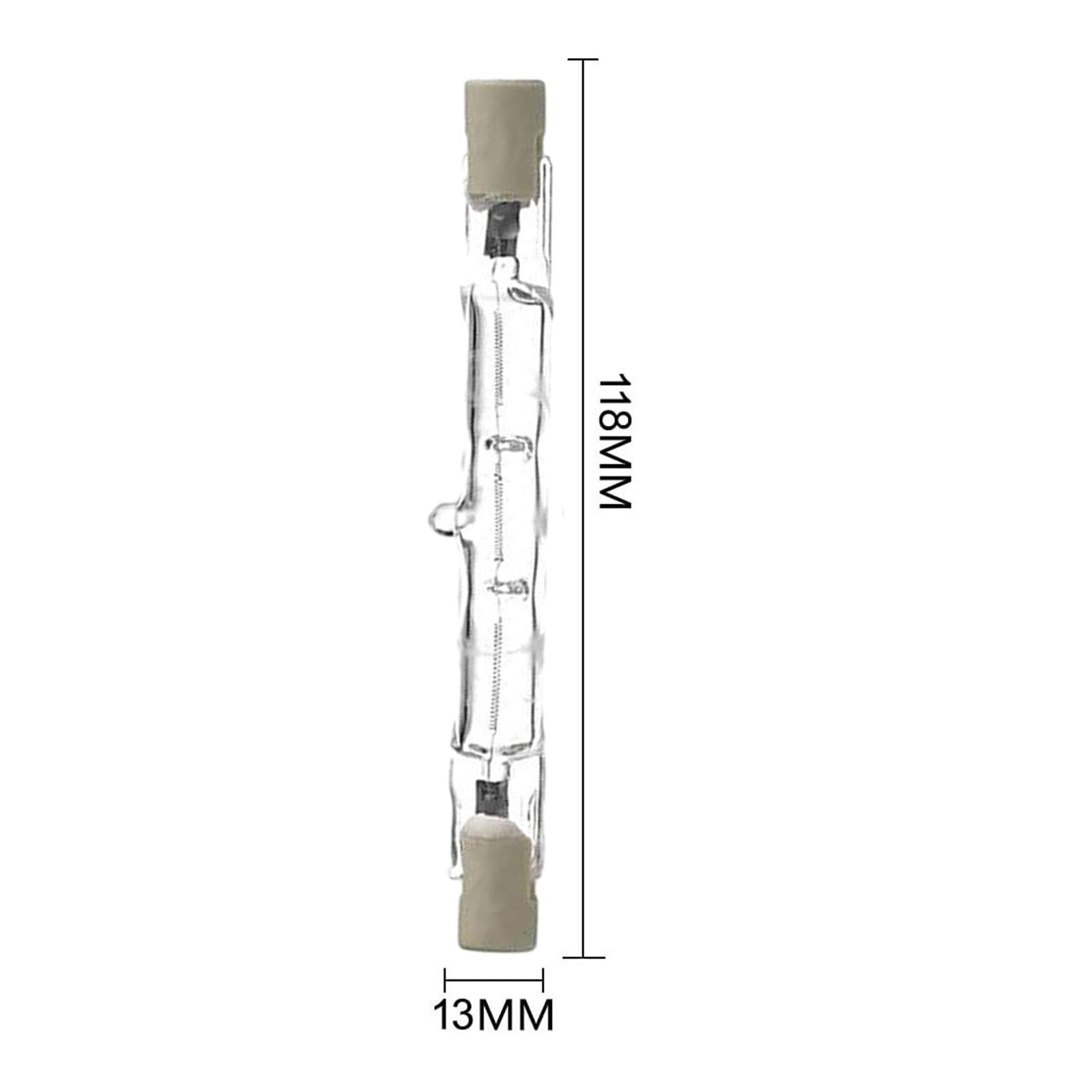 Home Security Flood Lights - Halogen-Flutlicht-Sicherheitslampe, doppelseitig, linear, R7S, 220-240V, warmweißes