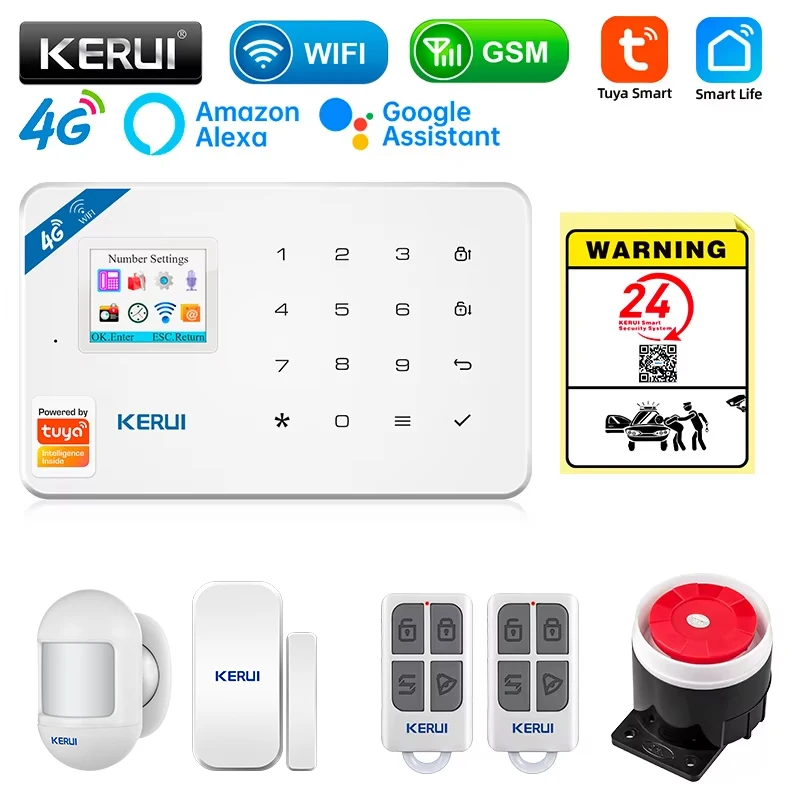 Sim Gsm Alarm - KERUI Sicherheit Alarm System Kit W184