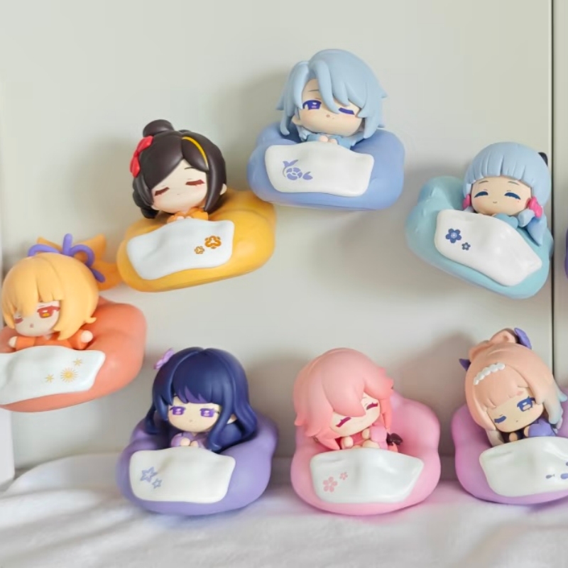 Home Security Box - 2026 Genshin Impact Chibi Kühlschrankmagnet Blindbox