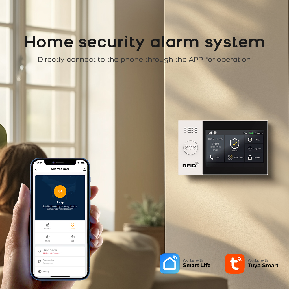 PG-107 Tuya Wireless Home WIFI – Sim Gsm Alarm Bewertung und Preis