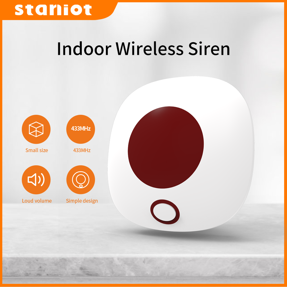 Staniot Indoor Drahtlose Siren – Sim Gsm Alarm Bewertung und Preis