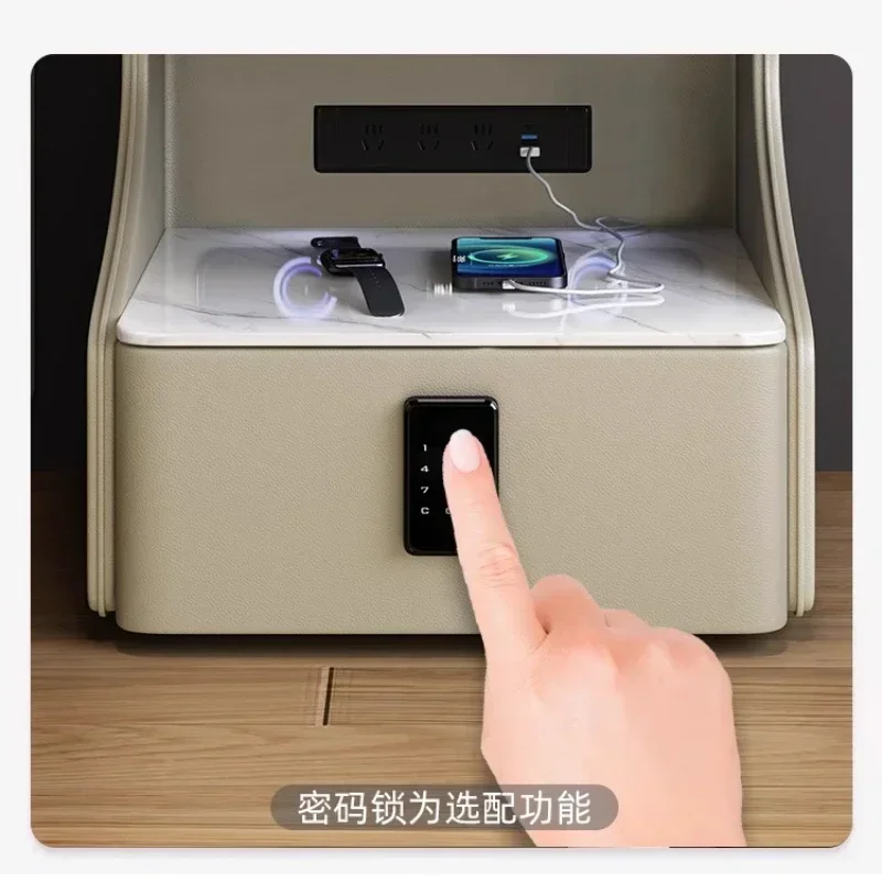 Bequemer Nachttisch mit Schubl – Home Security America Bewertung und Preis