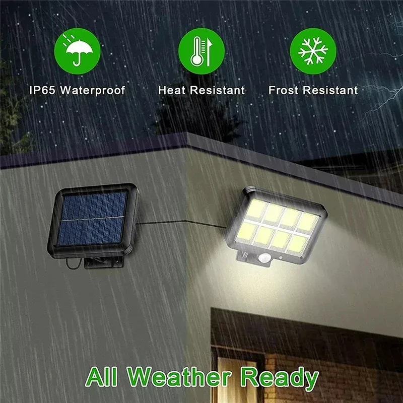 LED Solar Split Wand Lampe Im  – Home Security Flood Lights Bewertung und Preis