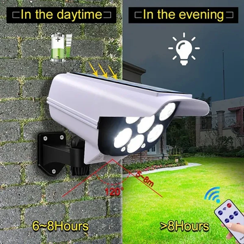 1-2Pack 77LED Solar Motion Sen – Home Security Flood Lights Bewertung und Preis