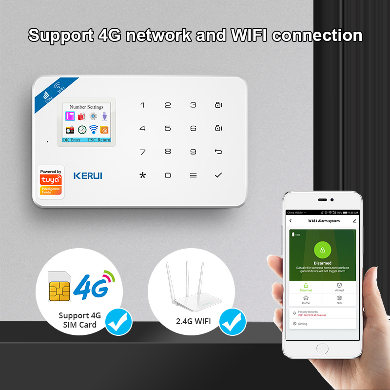 KERUI Sicherheit Alarm System  – Sim Gsm Alarm Bewertung und Preis